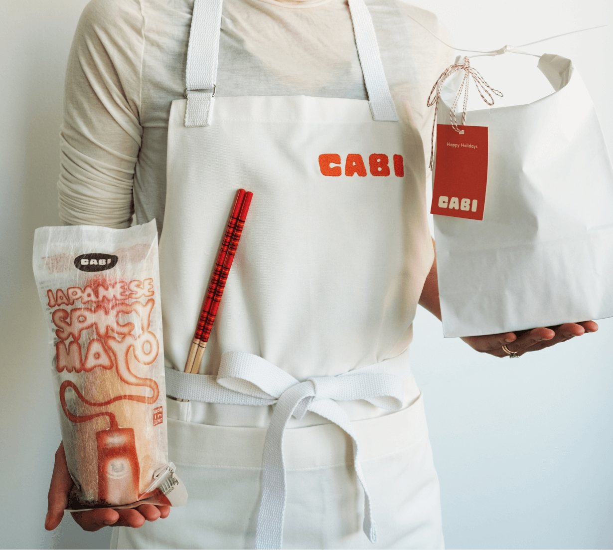 Cabi Apron & Cooking Chopsticks
