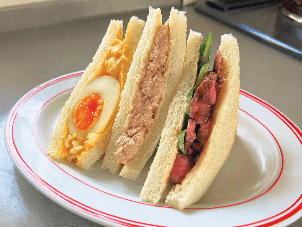 Wasabi Mayo Steak Sando