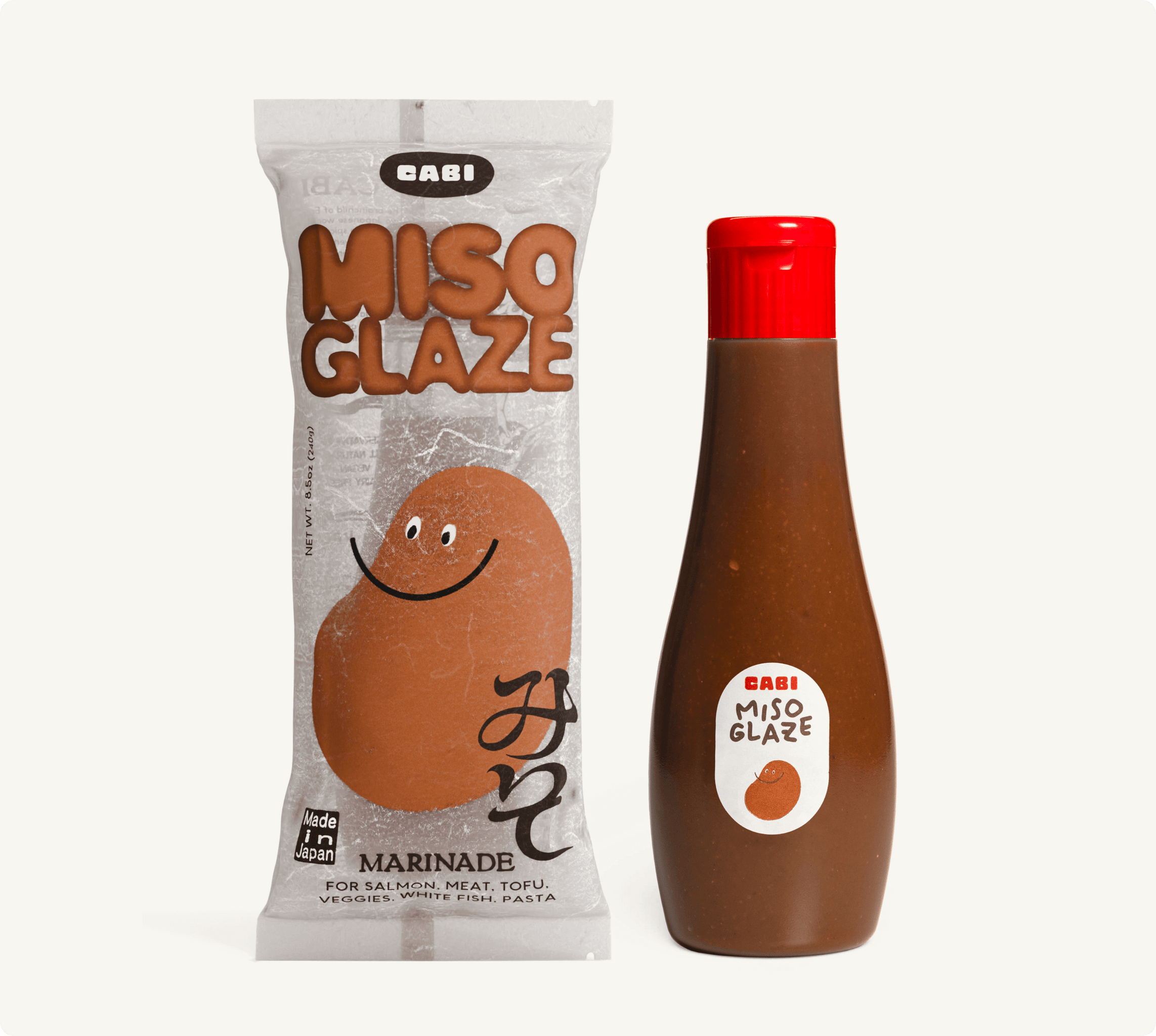 Cabi Miso Glaze Bottle and Outer Package