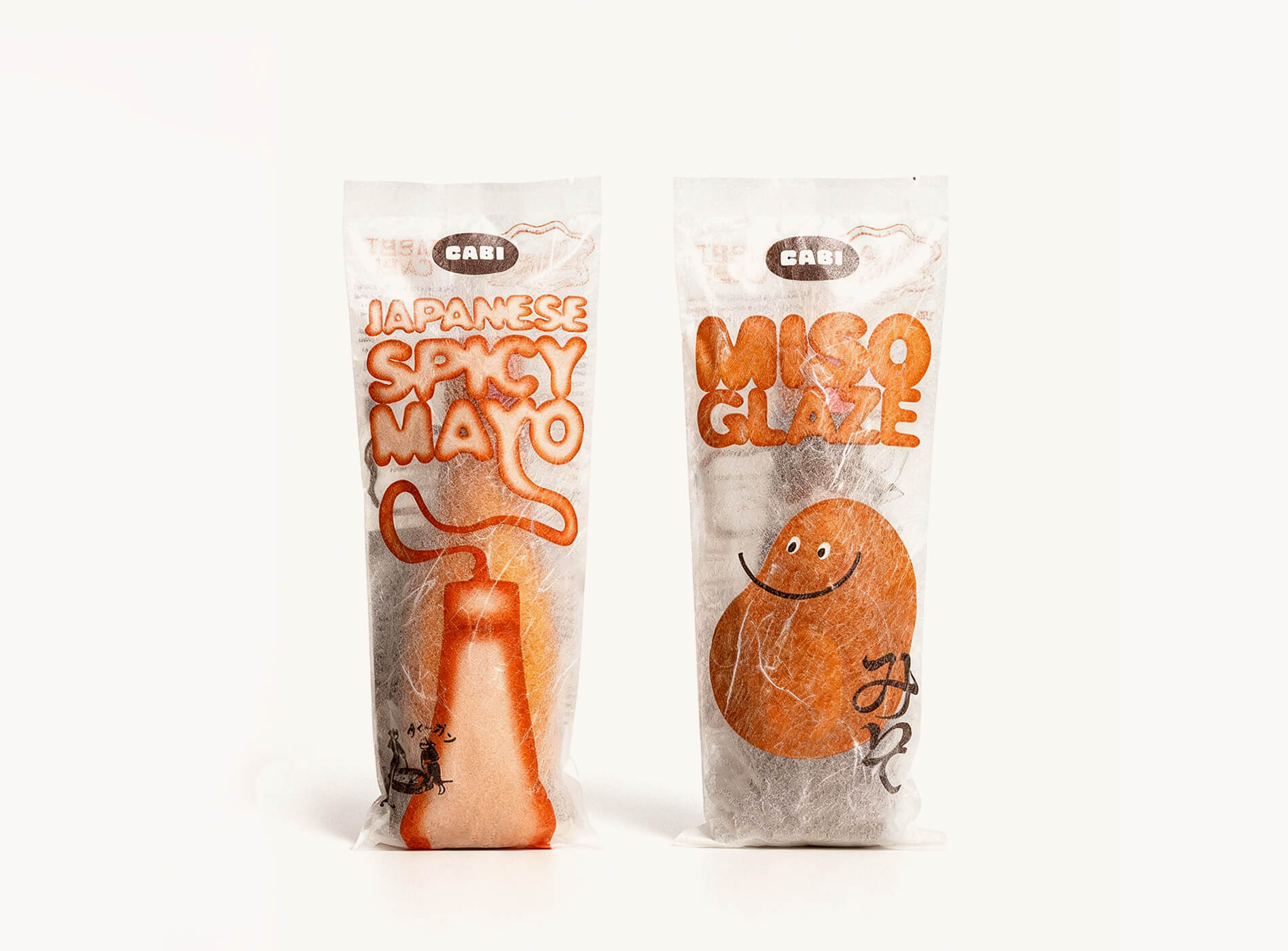 Bottles of Cabi Japanese Spicy Mayo and Miso Glaze